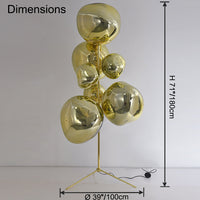 Lampadaire WOMO Multi-Light Melt Lava-WM7010