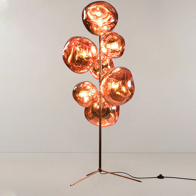 WOMO Multi-Light Melt Lava-Bodenlampe-WM7010