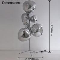 Lampadaire WOMO Multi-Light Melt Lava-WM7010