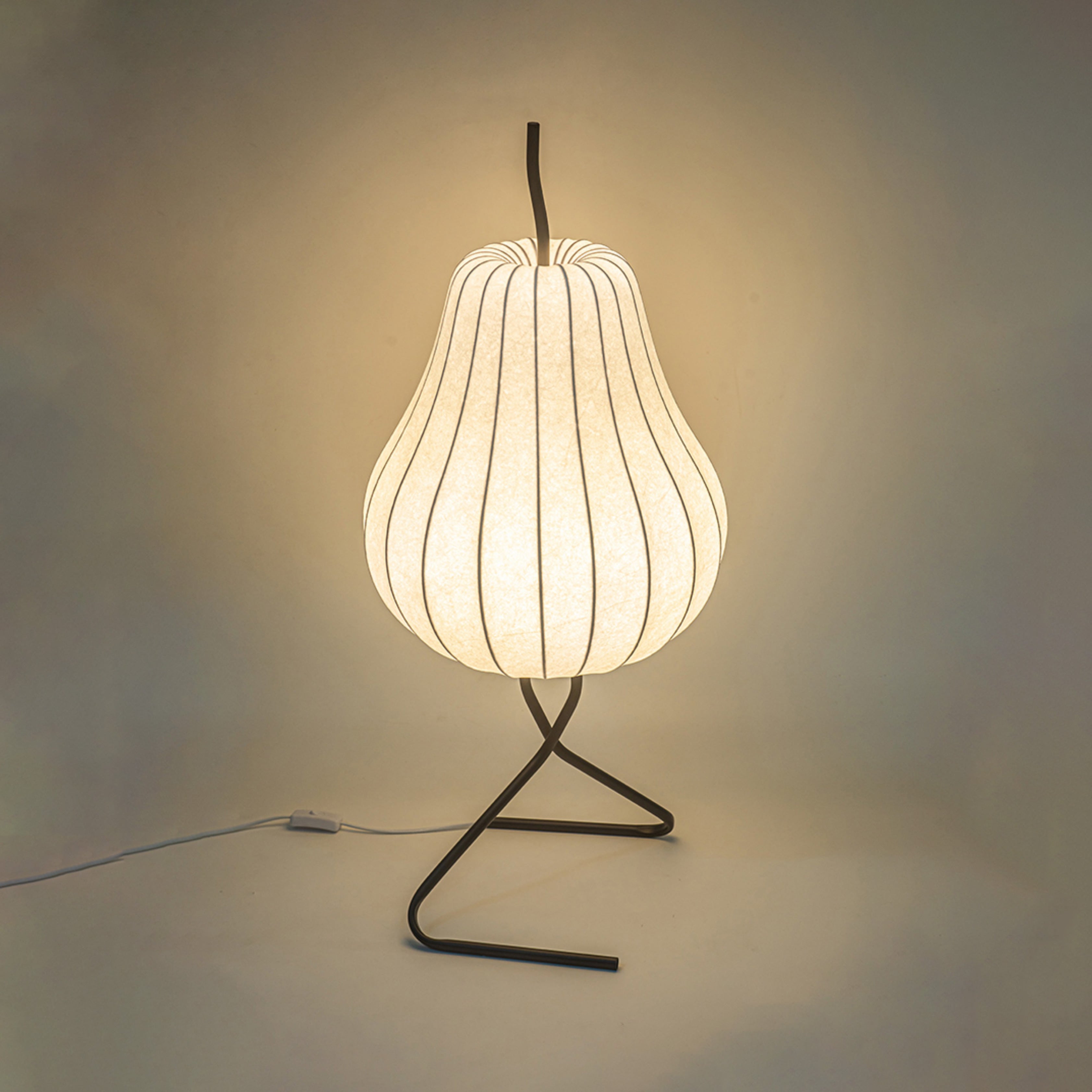 WOMO Birnenlaterne Seiden-Stehlampe-WM7126