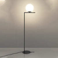 WOMO Glass Sphere Floor Lamp - WM7128