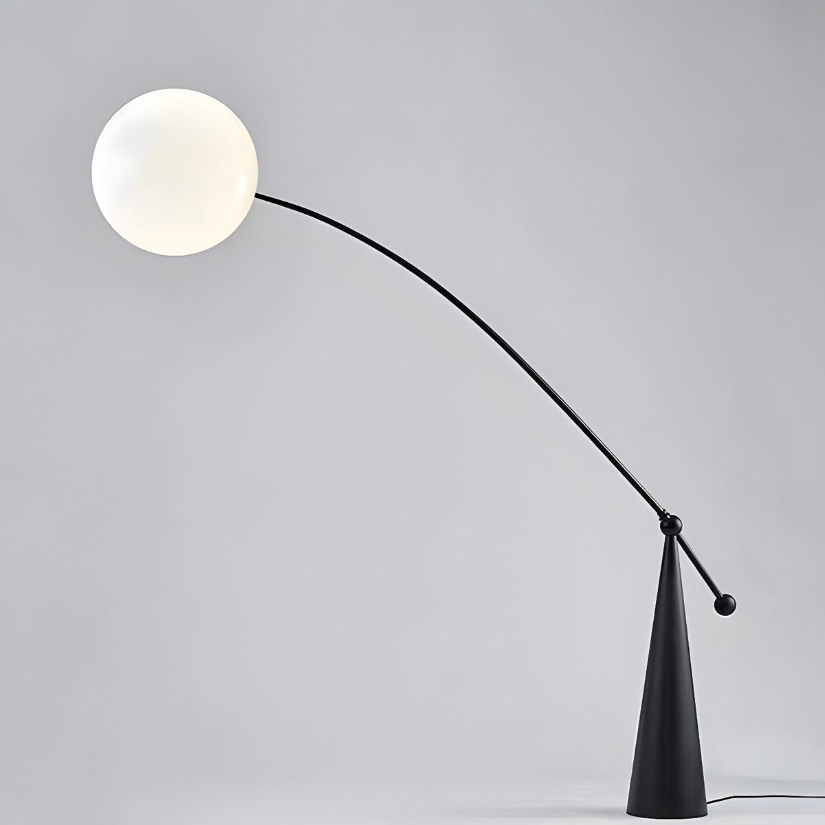WOMO Lampadaire balancier boule de verre-WM7129