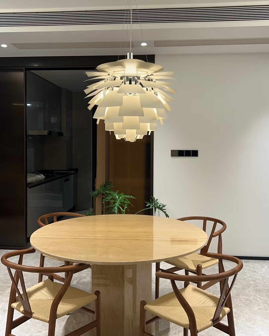 WOMO Nordic Pinecone Chandelier-WM2094