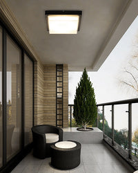 WOMO Square Outdoor Ceiling Light - WM9204