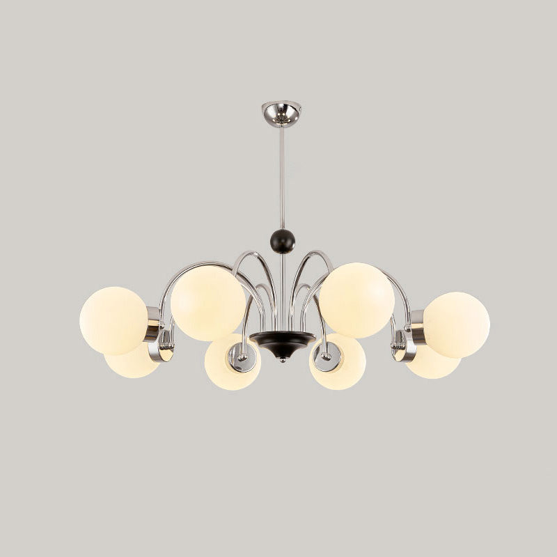 WOMO Mid Century Kronleuchter Glaskugeln-WM2304