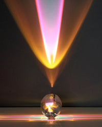 Lampe de table projecteur d'étoiles en verre WOMO - WM8000