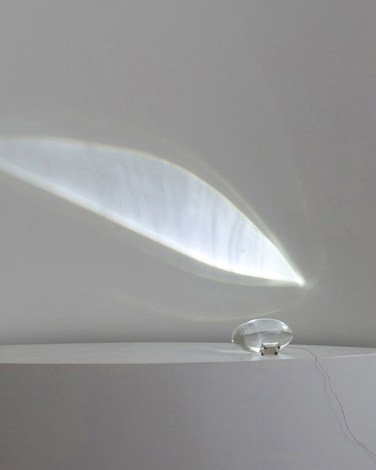 WOMO Sternenprojektor-Tischlampe aus Glas-WM8000