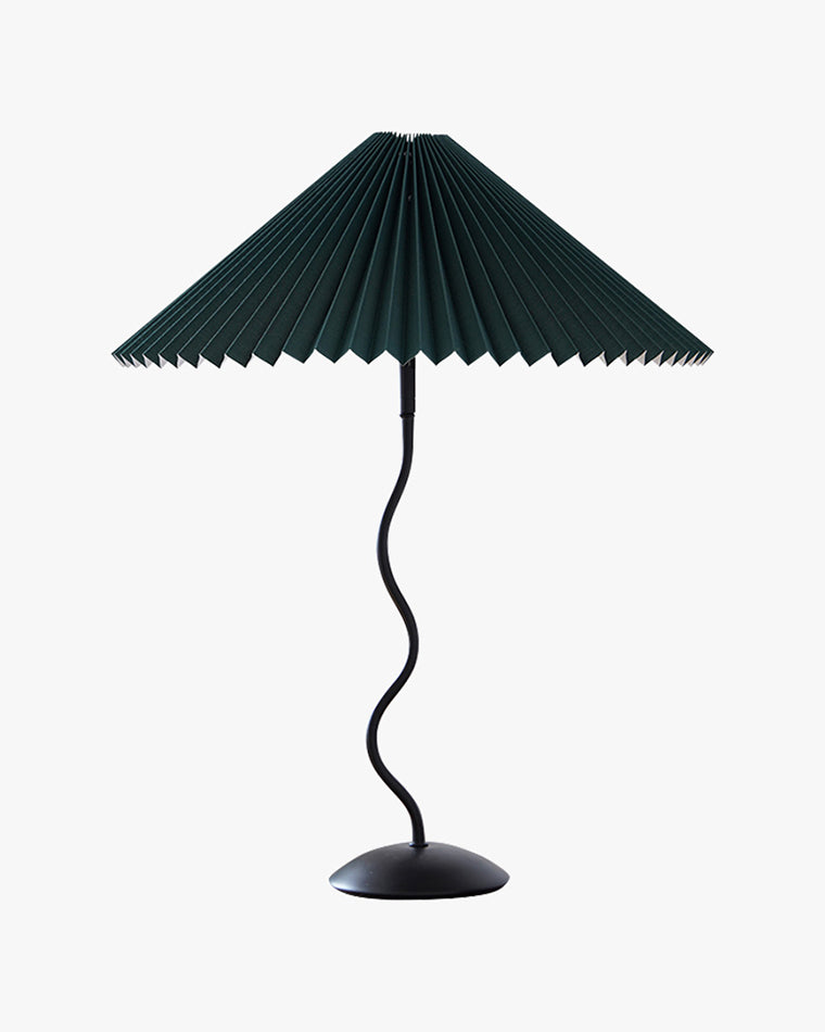 Lampe de table plissée ondulée WOMO - WM8001