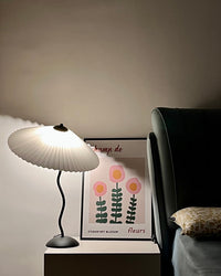 Lampe de table plissée ondulée WOMO - WM8001