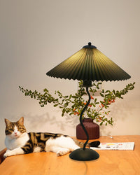 Lampe de table plissée ondulée WOMO - WM8001