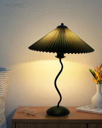 Lampe de table plissée ondulée WOMO - WM8001