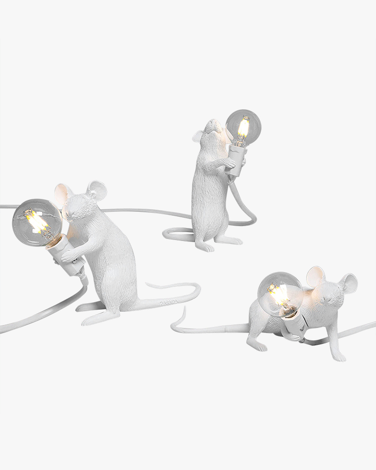 WOMO Maus Kleintier Tischlampe-WM8004