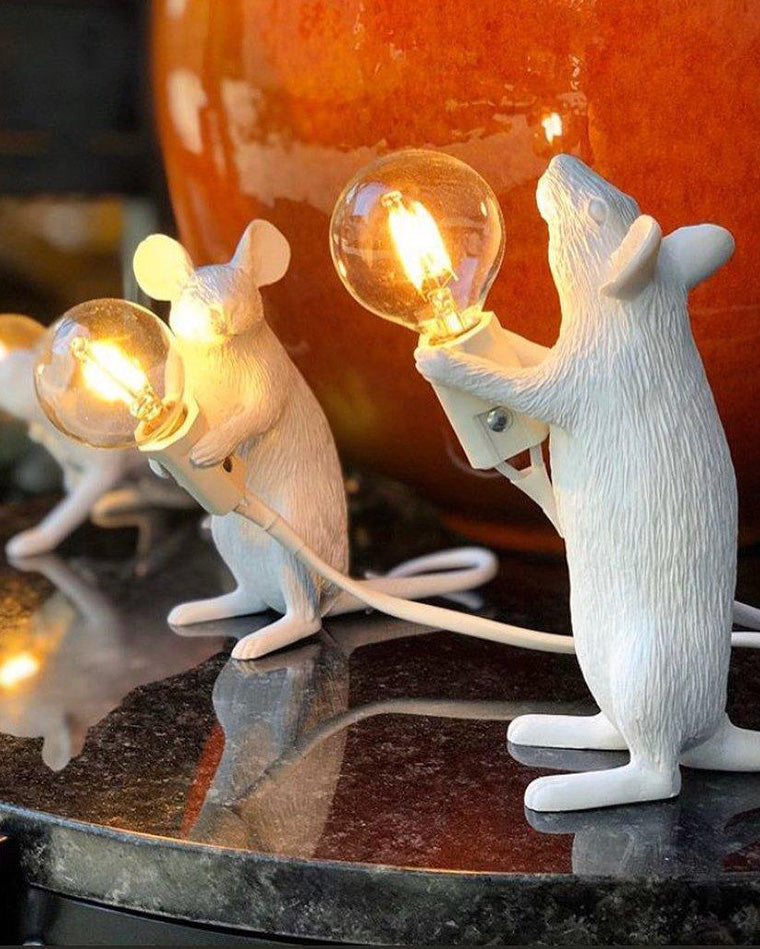 WOMO Maus Kleintier Tischlampe-WM8004