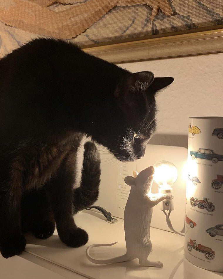 WOMO Maus Kleintier Tischlampe-WM8004