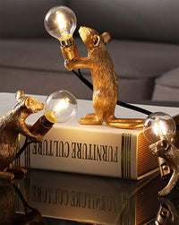 Lampe de table pour petits animaux WOMO Maus-WM8004