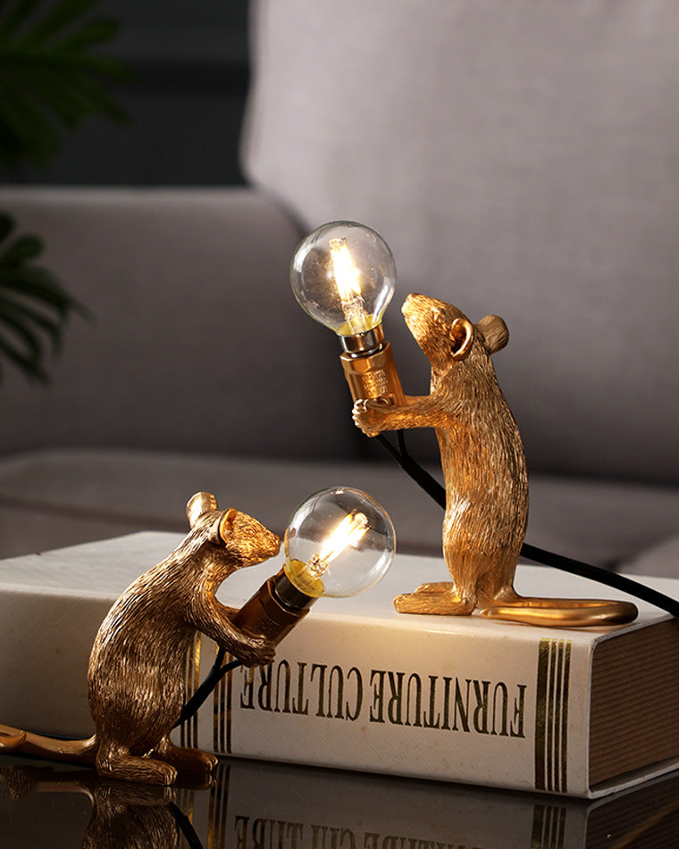 WOMO Maus Kleintier Tischlampe-WM8004