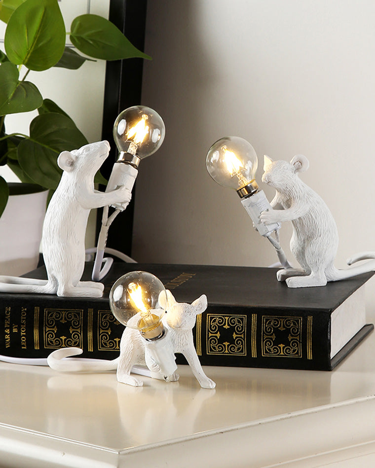 Lampe de table pour petits animaux WOMO Maus-WM8004