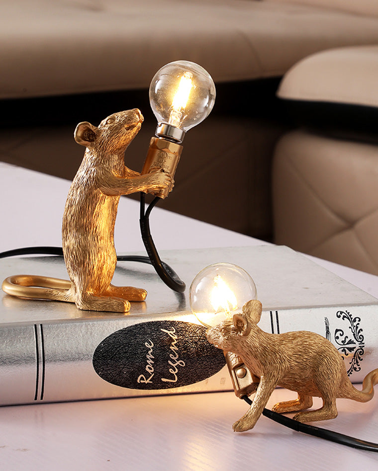 WOMO Maus Kleintier Tischlampe-WM8004