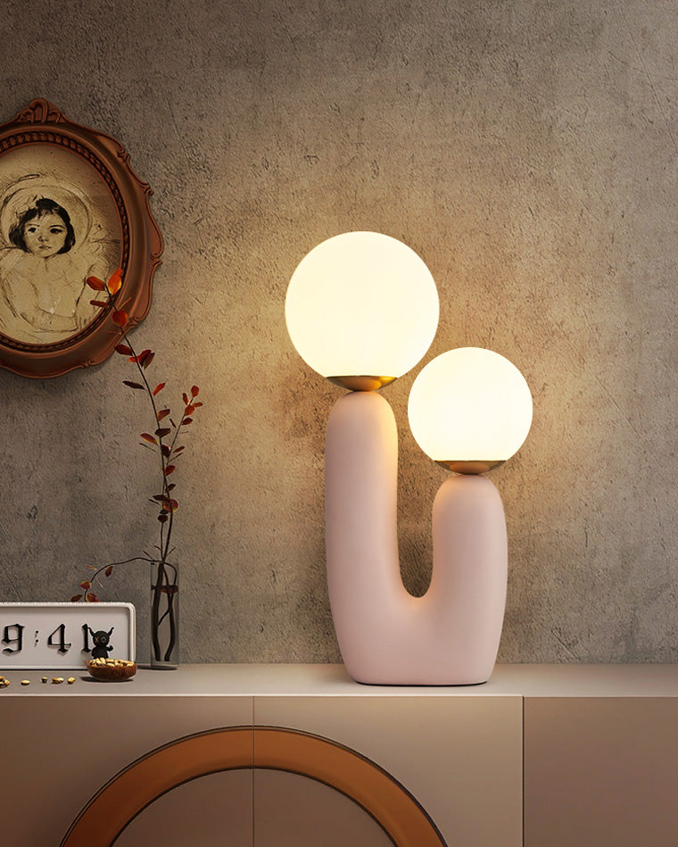WOMO Globe Skulpturale Tischlampe-WM8007