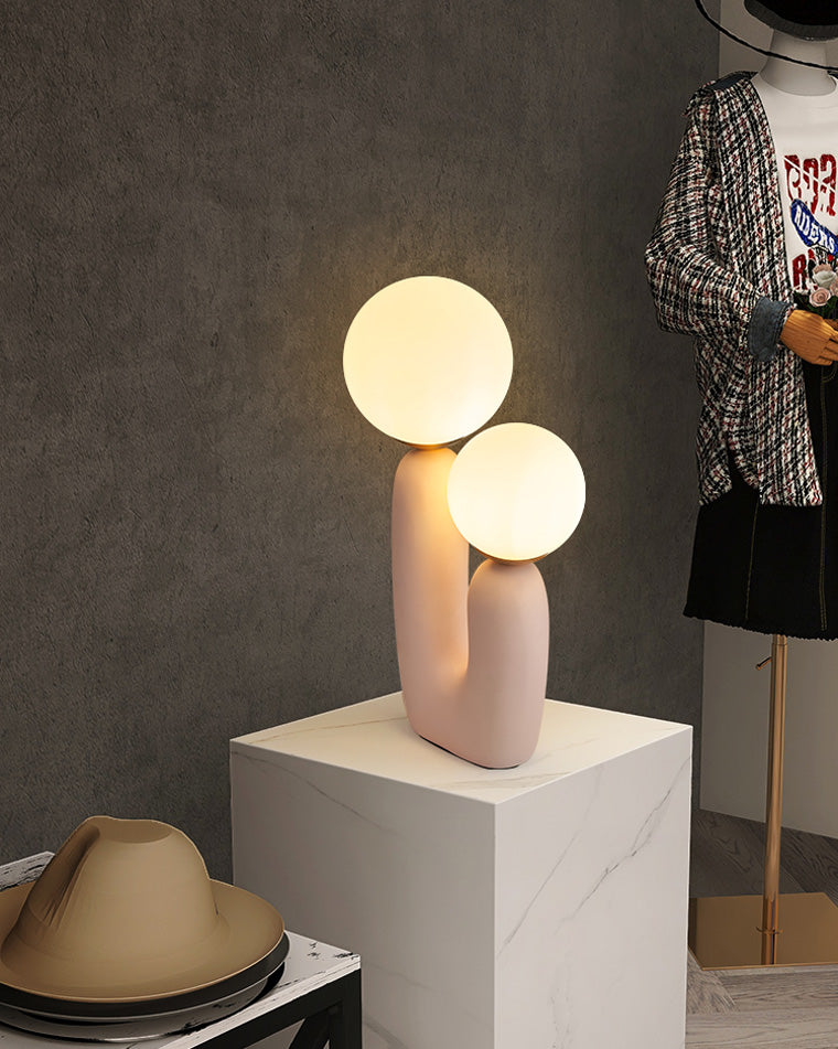 WOMO Globe Skulpturale Tischlampe-WM8007