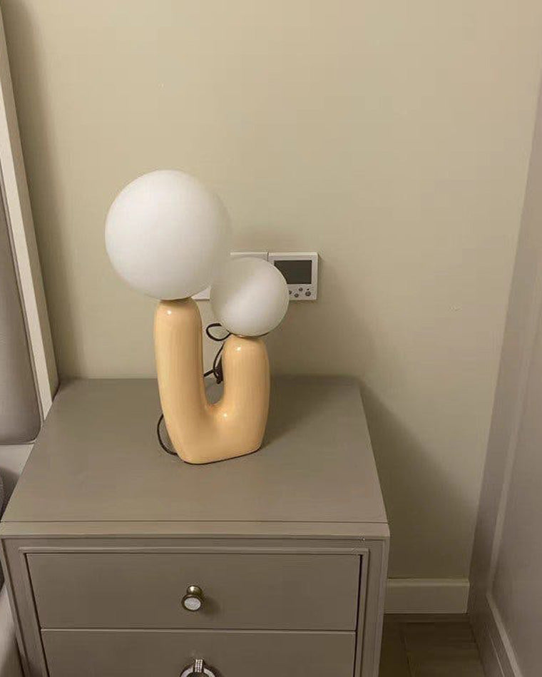 WOMO Globe Skulpturale Tischlampe-WM8007
