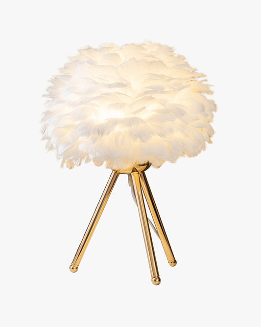 WOMO Feather Tripod Table Lamp-WM8014