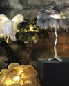 WOMO Federpalmen-Tischlampe-WM8016 thumbnail