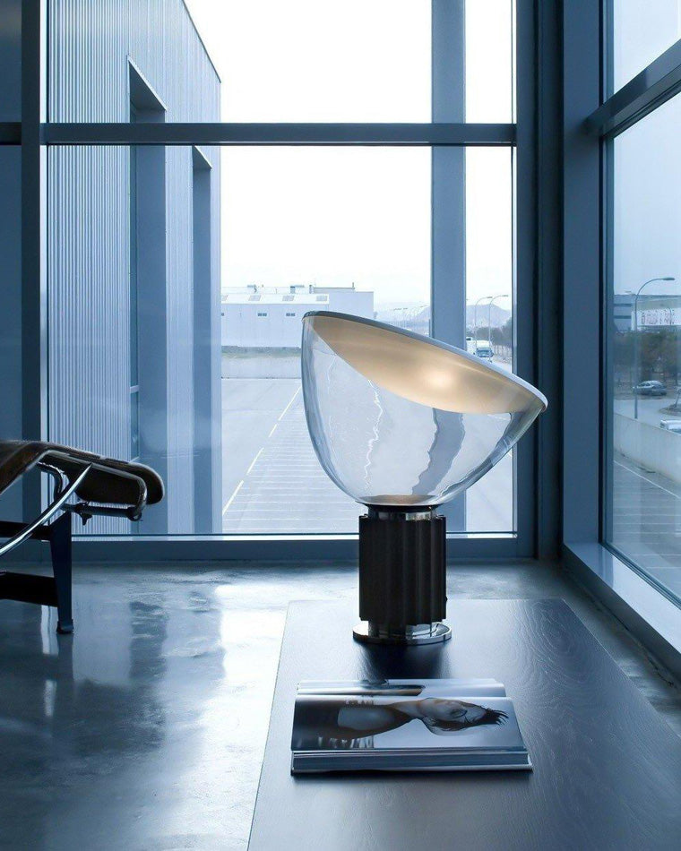 WOMO Große Glastischlampe-WM8019