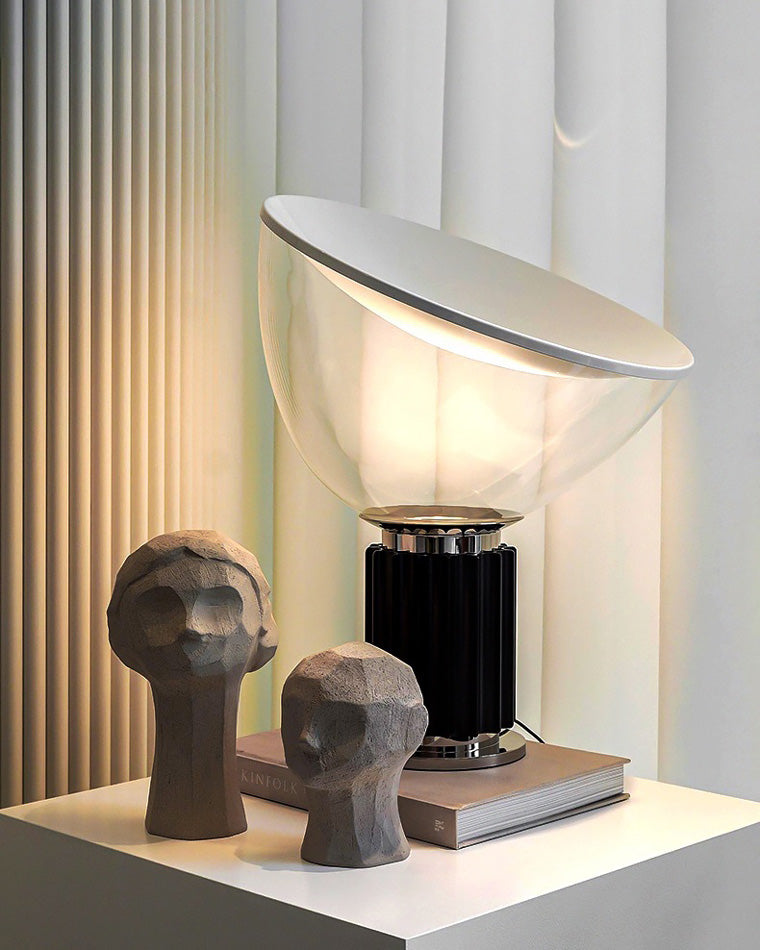 WOMO Große Glastischlampe-WM8019