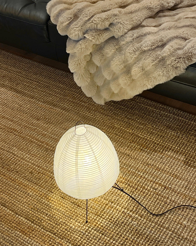 WOMO Japanische Dreibein-Papierlaternen-Tischlampe-WM8023