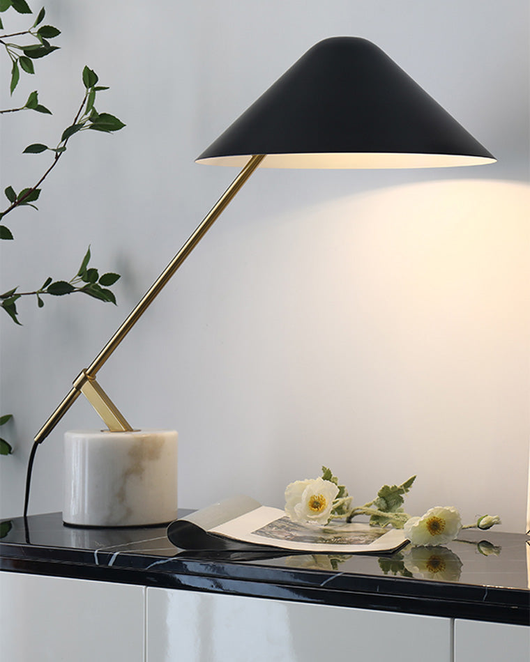 WOMO Schreibtischlampe aus nordischem Marmor - WM8028