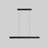 WOMO Longue Suspension LED Métal Minimaliste pour Table à Manger-WM2010