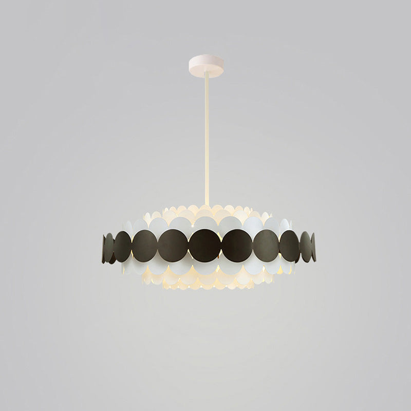 WOMO Scandi Scalloped Lustre Rond-WM2140