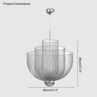 WOMO Mesh Uplight Plafonnier voûté-WM2069
