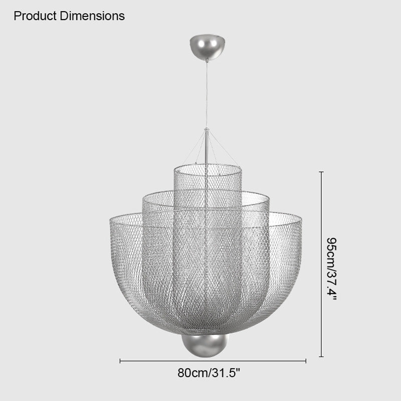 WOMO Mesh Uplight Gewölbte Deckenleuchter-WM2069