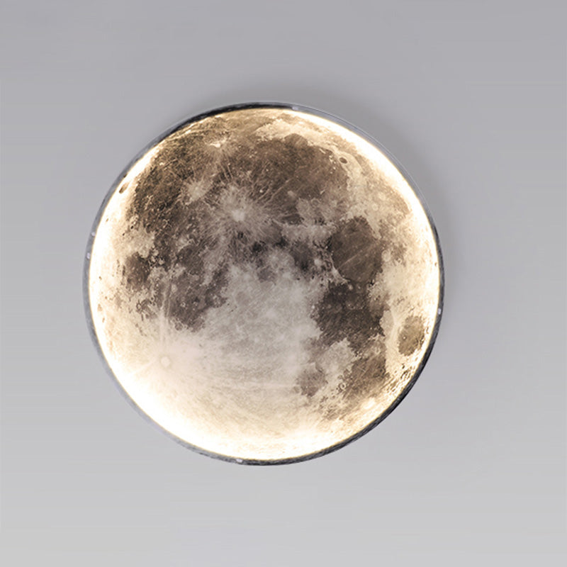 WOMO Mond/Erde Runde Wandleuchte-WM6102