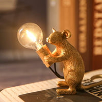 Lampe de table pour petits animaux WOMO Maus-WM8004