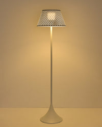 WOMO Solar Rattan Floor Lamp-WM9011