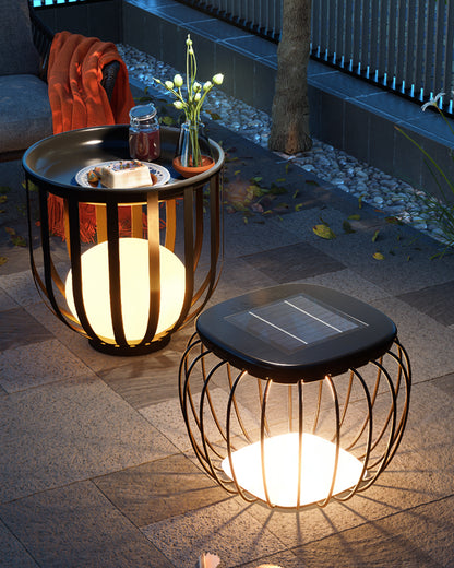 WOMO Solar Bench Floor Light-WM9019
