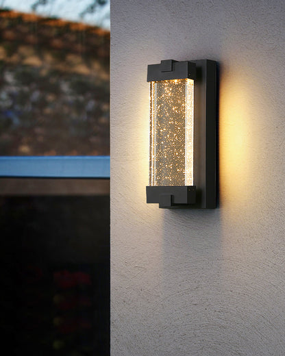 WOMO Outdoor Seeded Glass Wall Light-WM9024