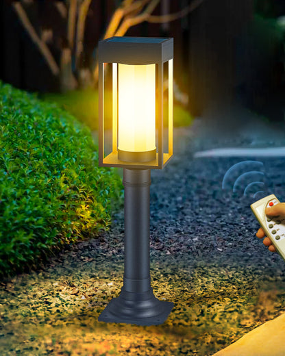 WOMO Solar Pathway Bollard Light-WM9026