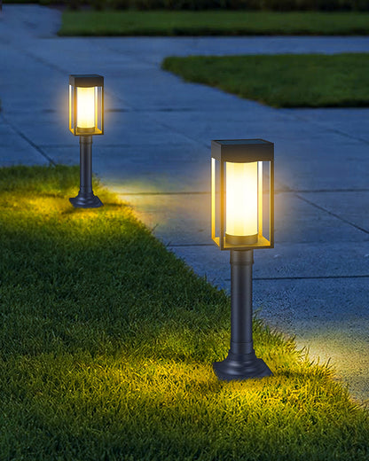 WOMO Solar Pathway Bollard Light-WM9026