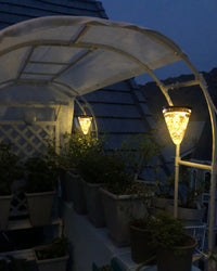 WOMO Solar Hanging Lantern Strawberry Colors-WM9040