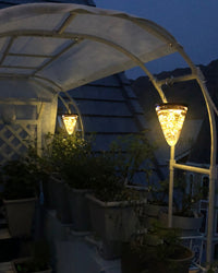 WOMO Solar Hanging Lantern Strawberry Colors-WM9040