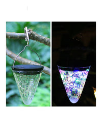 WOMO Solar Hanging Lantern Strawberry Colors-WM9040