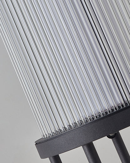 WOMO Solar Pleated Glass Lantern-WM9043