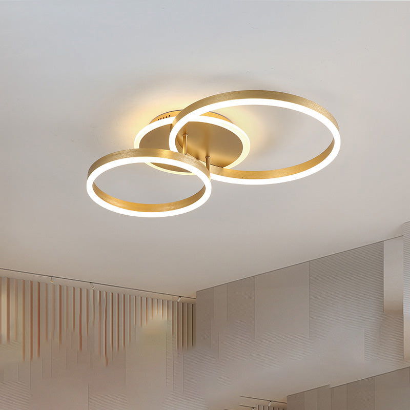 WOMO Runde LED-Deckenleuchte mit Unterputzmontage-WM1032