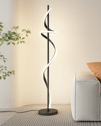Lampadaire spirale dimmable WOMO-WM7073