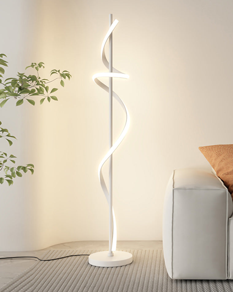 WOMO Dimmbare Spiral-Stehleuchte-WM7073