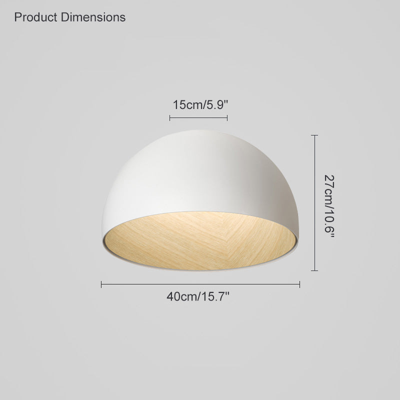 WOMO Dome Asymmetric Flush Mount Ceiling Light-WM1020